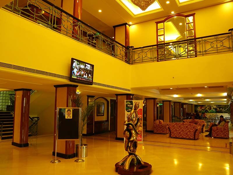 Fortune Select Grand Ridge, Tirupati - Member Itc Hotels' Group Exterior foto The lobby of the hotel